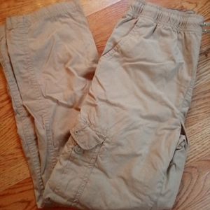 Urban Pipeline Medium kaki colored boys jogger style pants